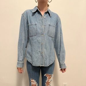 Vintage denim button up